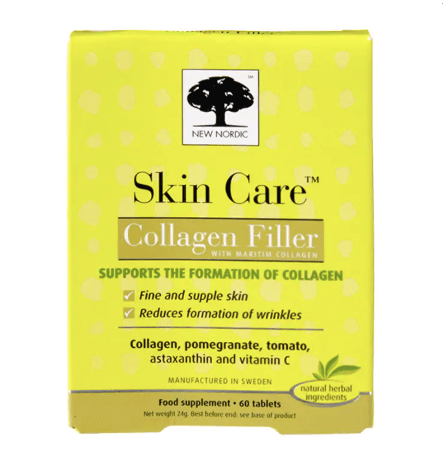 [HCM]New Nordic Skin Care Collagen Filler 60 Viên Sản Xuất Tại Thuỵ Điển