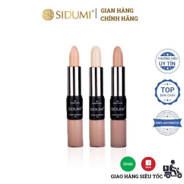 Kem Che Khuyết Điểm 2 Đầu Sidumi - Sidumi Cover Stick Liquid Concealer SDM CK305