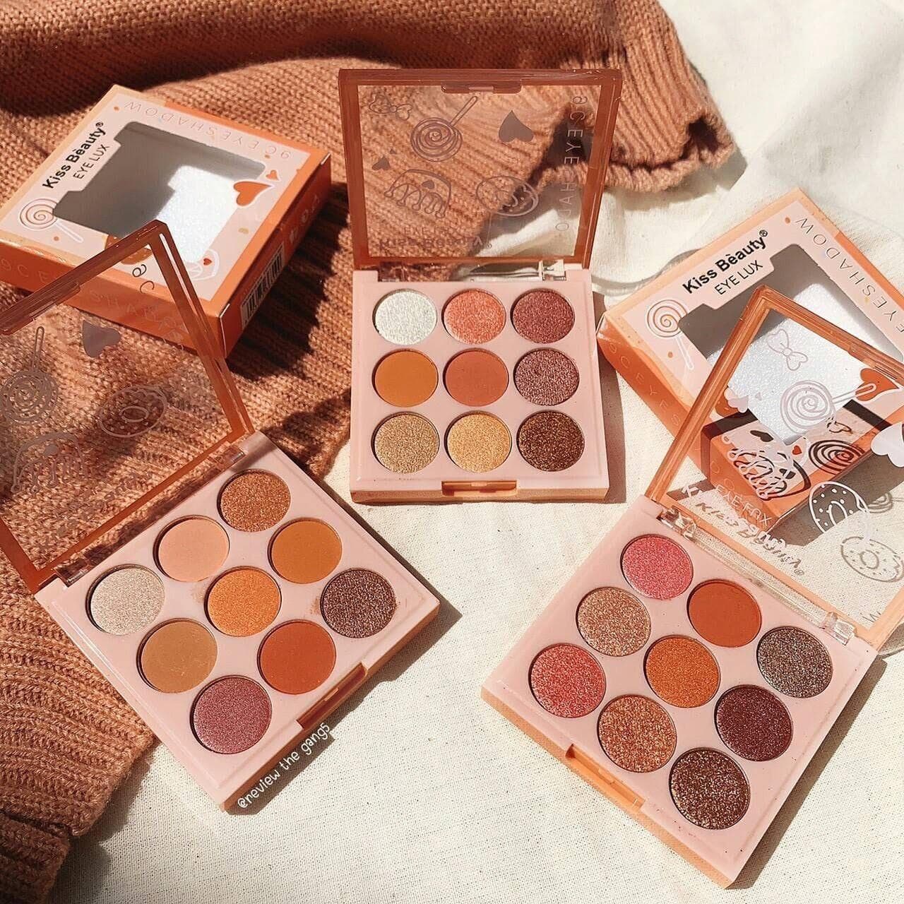 Phấn mắt Kiss Beauty 9 ô EYE LUX