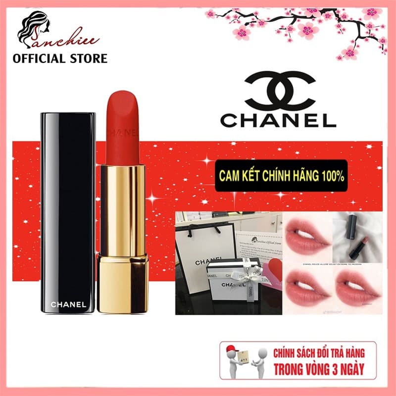 [́ ̃] Son môi cao cấp Chanel Rouge Allure Velvet Extreme bảo hành đổi trả 3 ngày