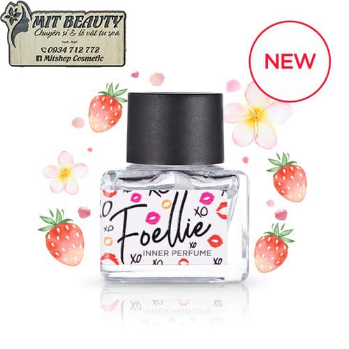 [HCM][Màu Trắng][Limited Edition]Nước Hoa Vùng Kín Foellie Inner Perfume 5ml - Phiên bản giới hạn 2020