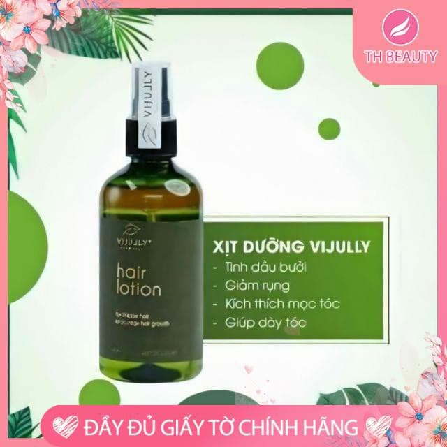 [HCM][Chính hãng] Xịt tinh dầu bưởi ViJully giúp mọc tóc dưỡng tóc