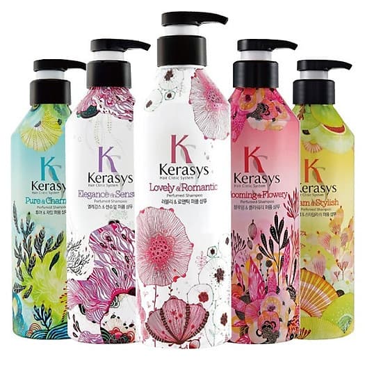 Dầu xả hương nước hoa Kerasys Hàn Quốc 600ml - Đủ Hương
