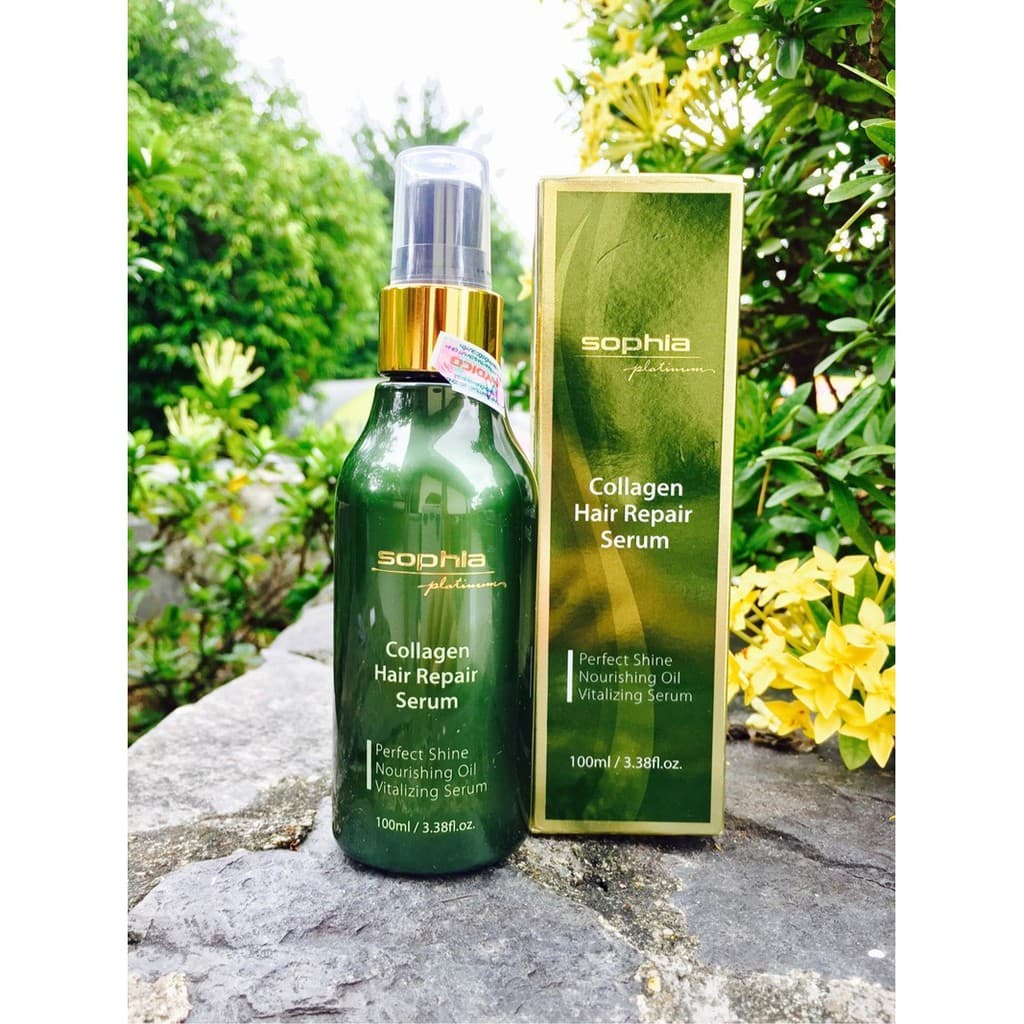 TINH DẦU PHỤC HỒI TÓC SOPHIA COLLAGEN HAIR REPAIR SERUM 100ML