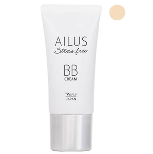 Kem BB trang điểm đa chức năng Naris Ailus Stress Free Cream Nhật Bản 30g No.2 Da tự nhiên