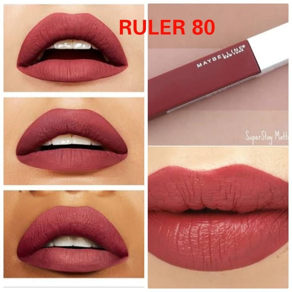 [HCM]Maybelline - Son kem chuẩn lì giữ màu 16h Maybelline Super Stay Matte Ink 5ml