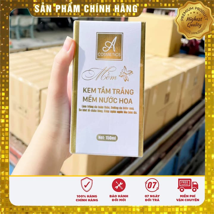 [Chính Hãng] tắm trắng mềm nước hoa 2021 a cosmetic
