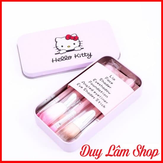Bộ cọ trang điểm mini Hello Kitty 7 cây