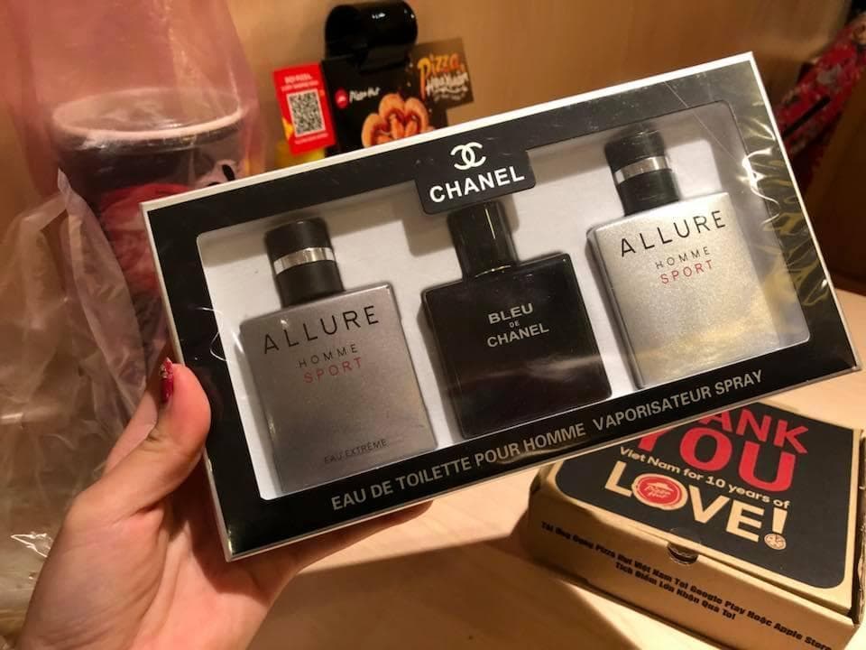 Sét 3 chai nước hoa ALLLURe