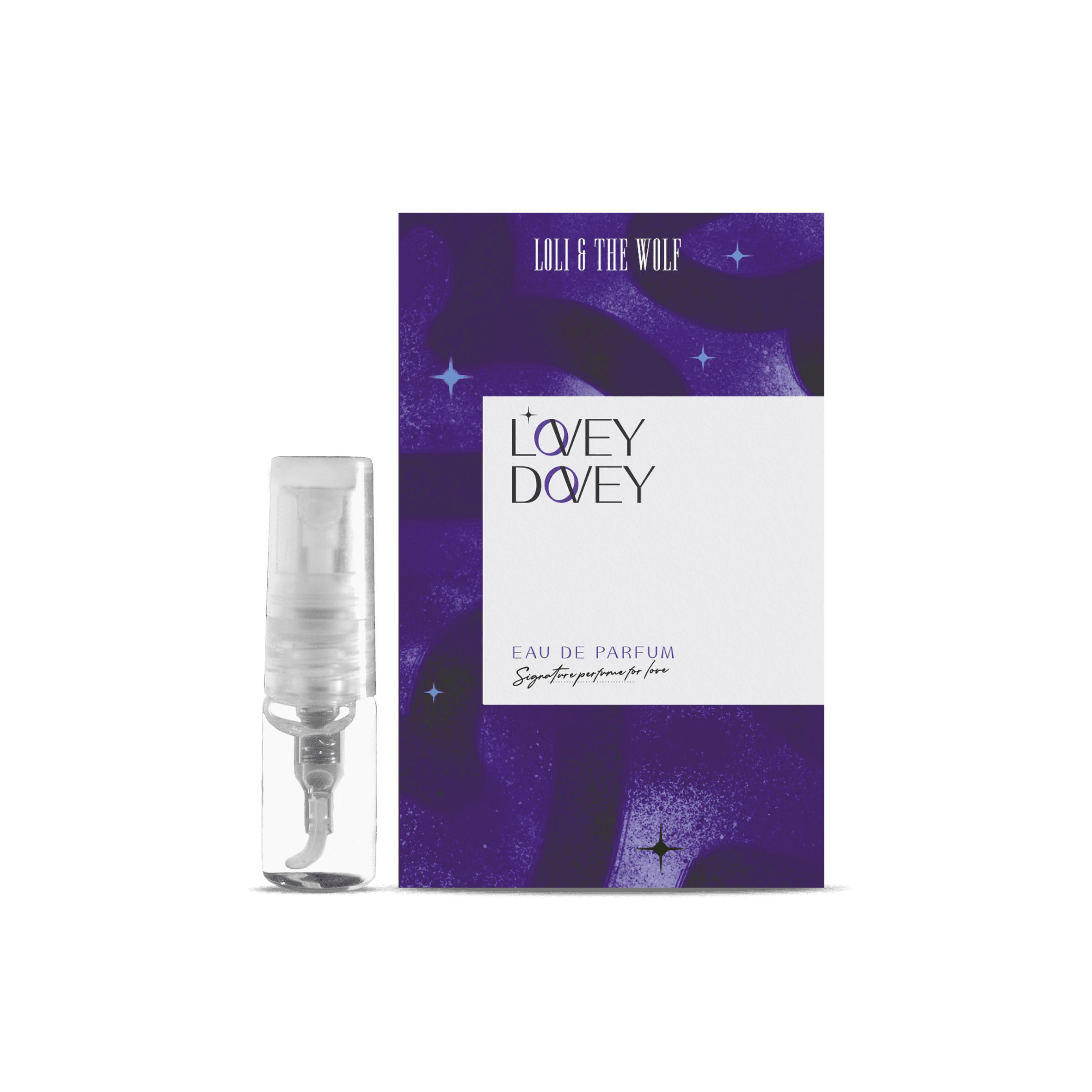 Nước hoa mini nữ LOVEY DOVEY Eau De Parfum dành cho nữ lưu hương 6-8 tiếng chai 2ml nhỏ gọn tiện dụng - LOLI & THE WOLF
