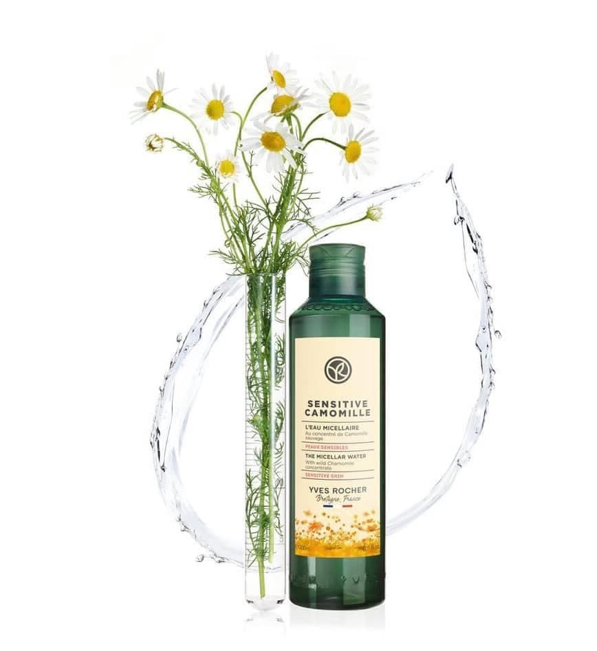 [GIFT] Nước hoa hồng kiêm tẩy trang dành cho da nhạy cảm Yves Rocher 200ml - Pháp