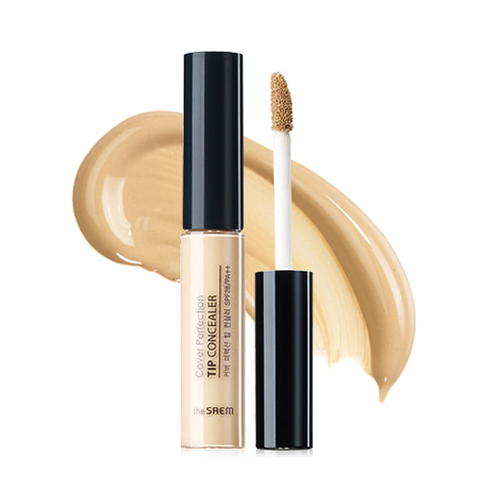 Kem Che khuyết The SAEM Cover Perfection Tip Concealer SPF28++
