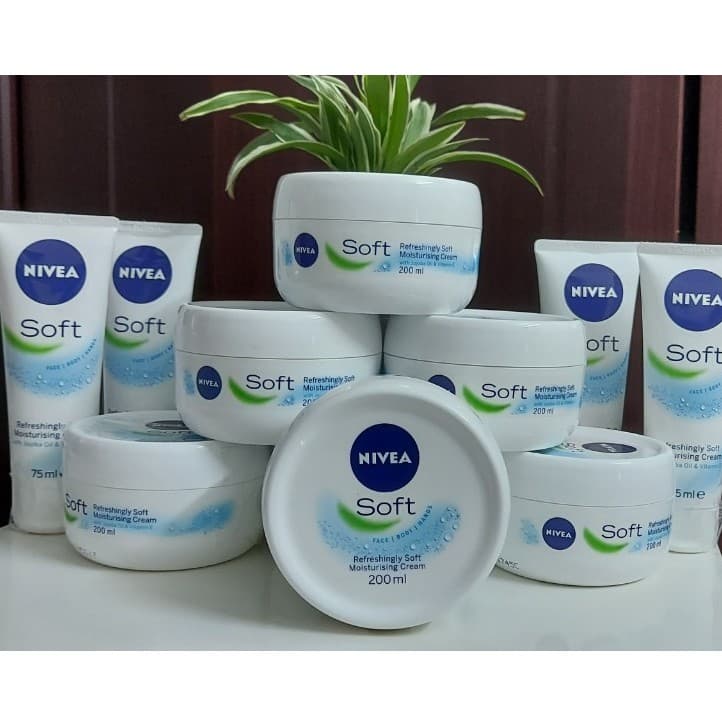 Kem dưỡng ẩm NIVEA SOFT 75 ML - 200ML – Nội địa ÚC