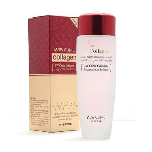 Thanh lý - Nước hoa hồng chống lão hóa 3W Clinic Collagen 150ml - Hàn Quốc (HSD: 07-2022)