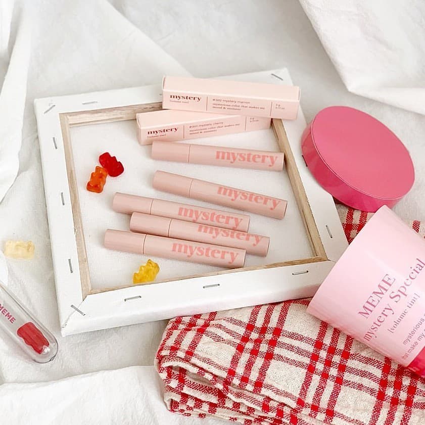 Son bóng Im Meme Mystery Volume Tint cho đôi môi căng mọng - HONGS BEAUTY