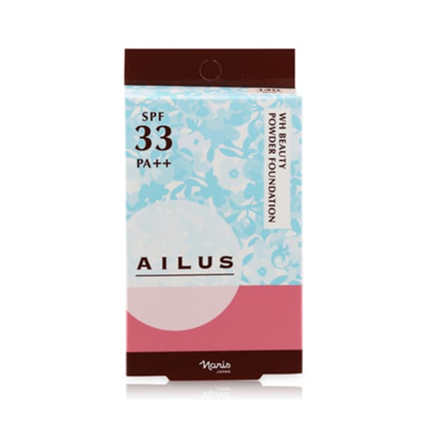 Phấn nền trắng da Naris Ailus WH Beauty Powder Foundation Cao cấp Hàn Quốc #530 Natural (Da trắng tự nhiên)  - Hàng chính hãng