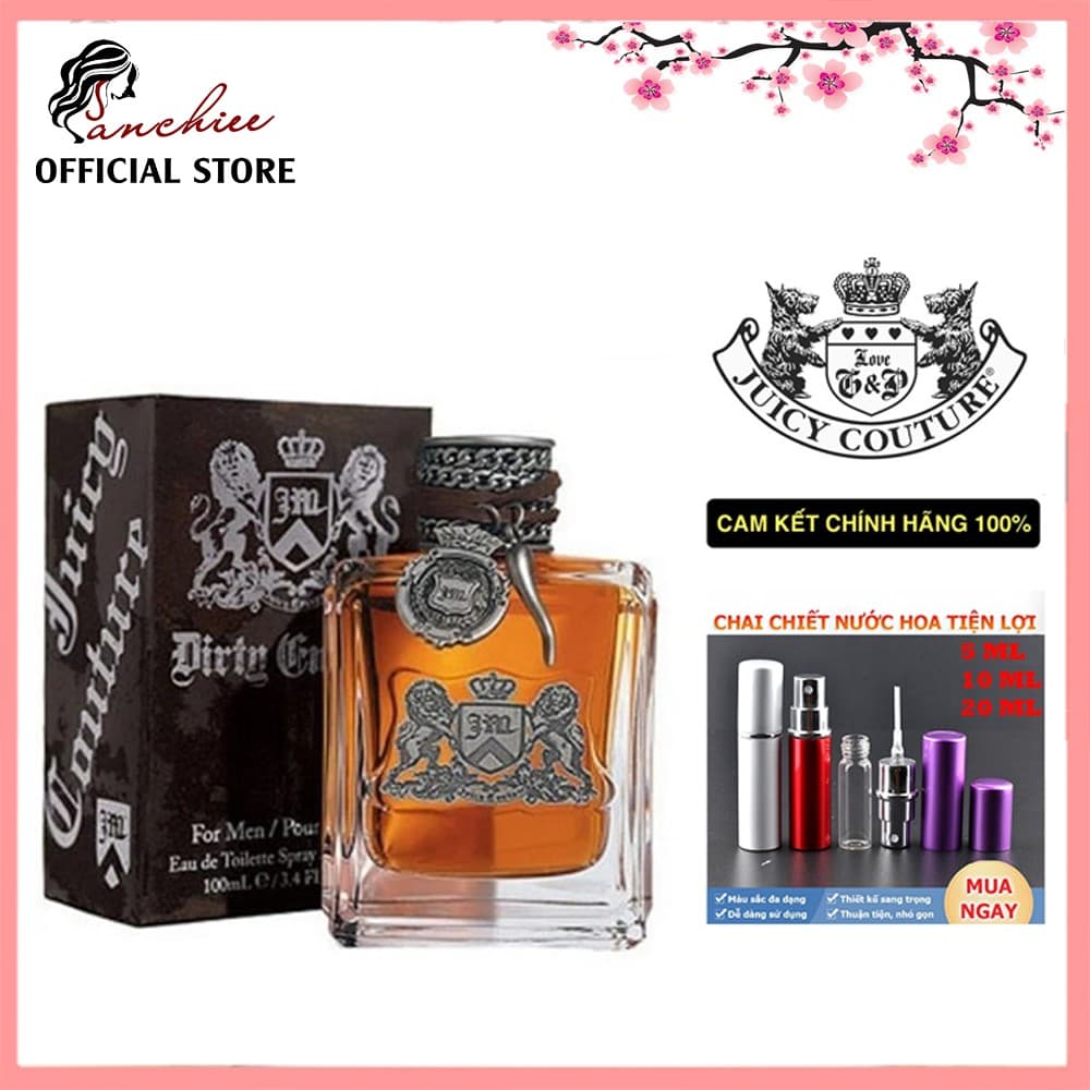 Nước Hoa Juicy Couture Dirty English for Men 100ml Juicy Couture. mẫu thử (5/10/20ml)