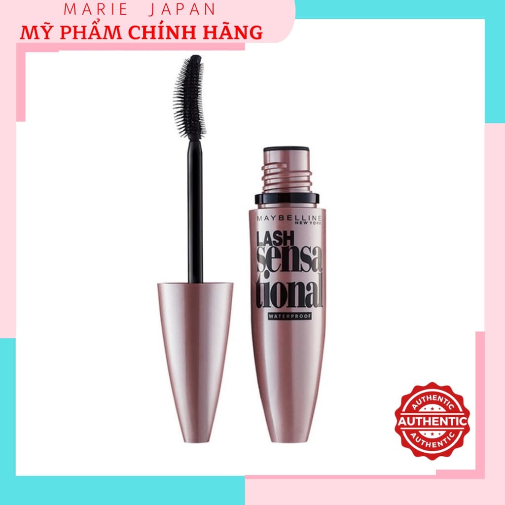 [HCM]Mascara Dài Và Tơi Mi Tự Nhiên Không Trôi Maybelline Lash Sensational Waterproof