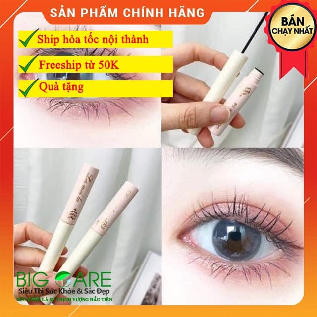 Chuốt Mi Mascara Lameila Siêu Cong Mảnh Chuốt Mi Đầu Mảnh Tơi Cong Dài Mi Tiện Lợi Chống Thấm Nước Bền Lâu