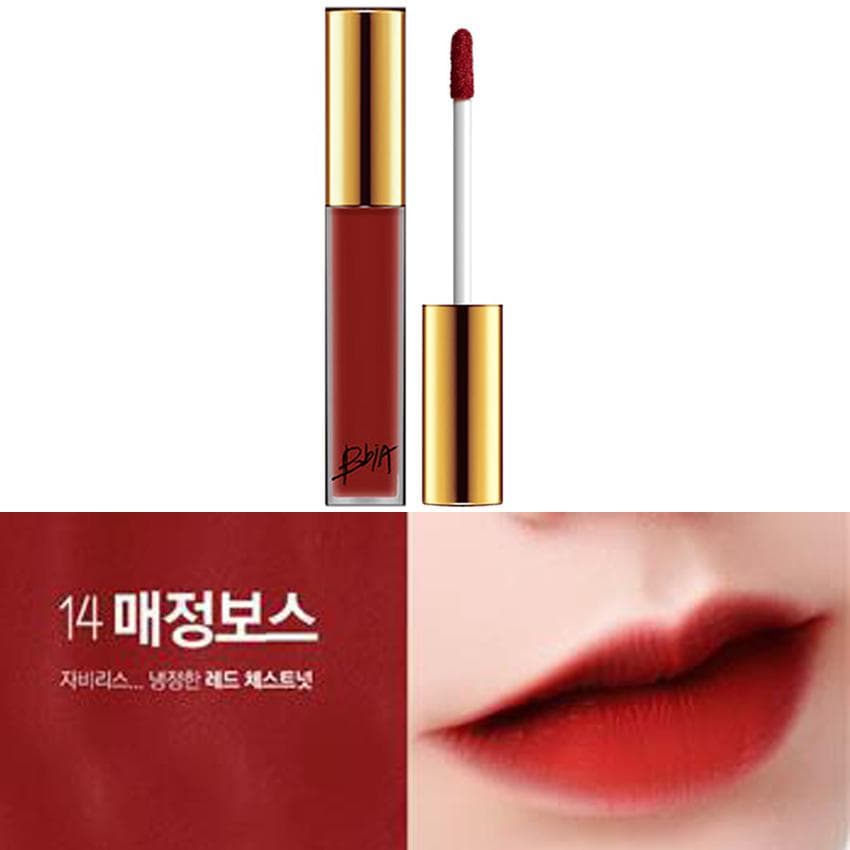 Son kem lì Bbia Last Velvet Lip Tint Hàn Quốc 5ml (#14 Chill Boss)