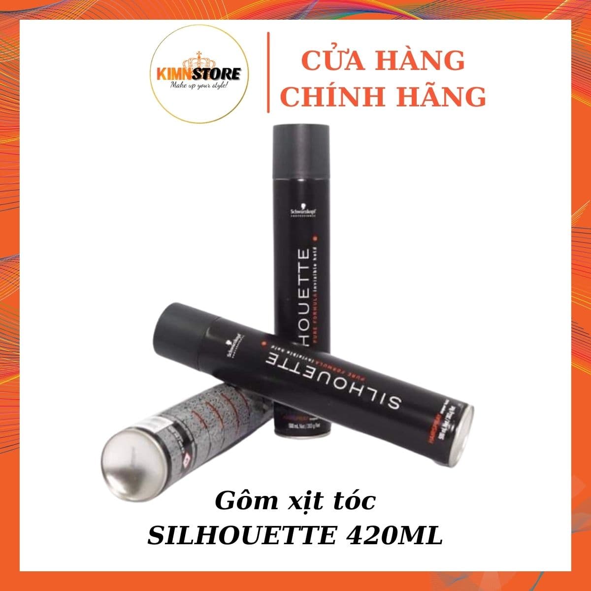 Gôm xịt tóc Silhouette 420ml - Keo xịt tóc nam nữ