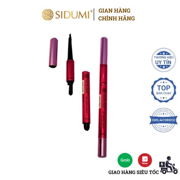 Ch&igrave Kẻ M&agravey 3D - Mascara Đa Năng - Sidumi 3D Eyeliner Pencil SDM CM314
