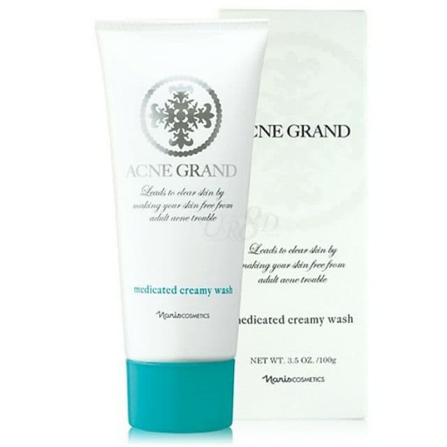 [Chính hãng] Sữa Rửa Mặt Cho Da Dầu Da Mụn Naris Cosmetic Acne Grand Medicated Creamy Wash