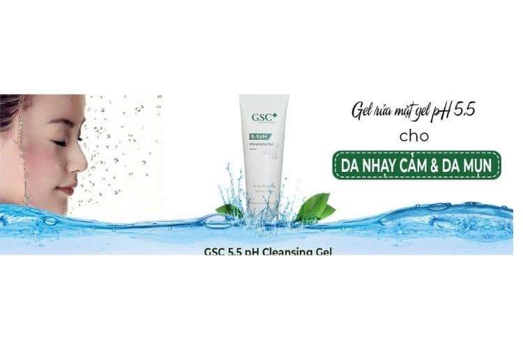 Sữa rửa mặt cho da nhạy cảm da dầu mụn GSC Hàn Quốc