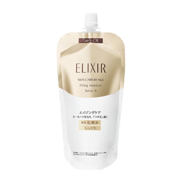 Nước hoa hồng chống lão hóa Shiseido ELIXIR Lifting Moisture II 150ml - Japan (Túi thay thế)