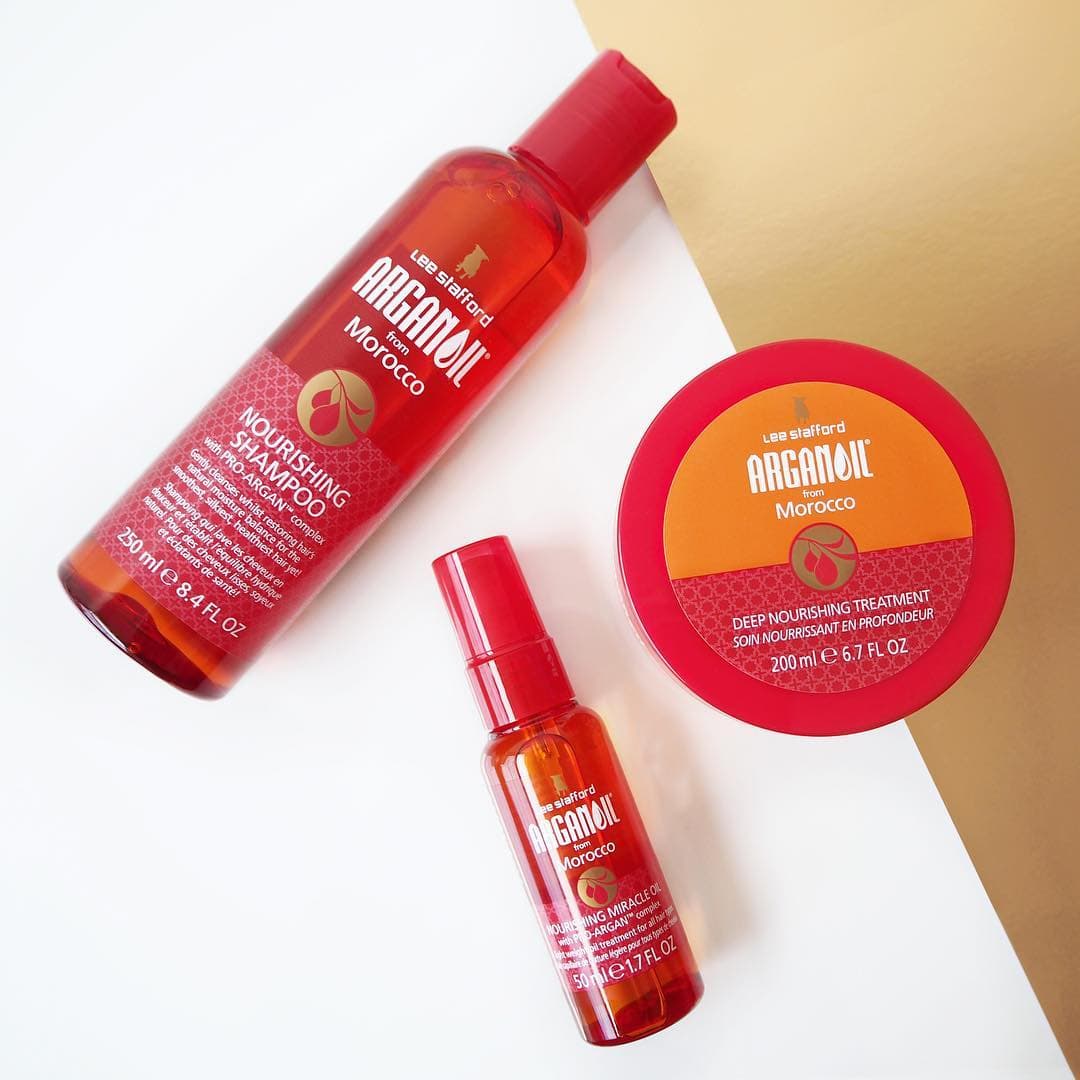 Gội - xả - dưỡng tóc Lee Stafford tinh dầu Argan oil from Morocco