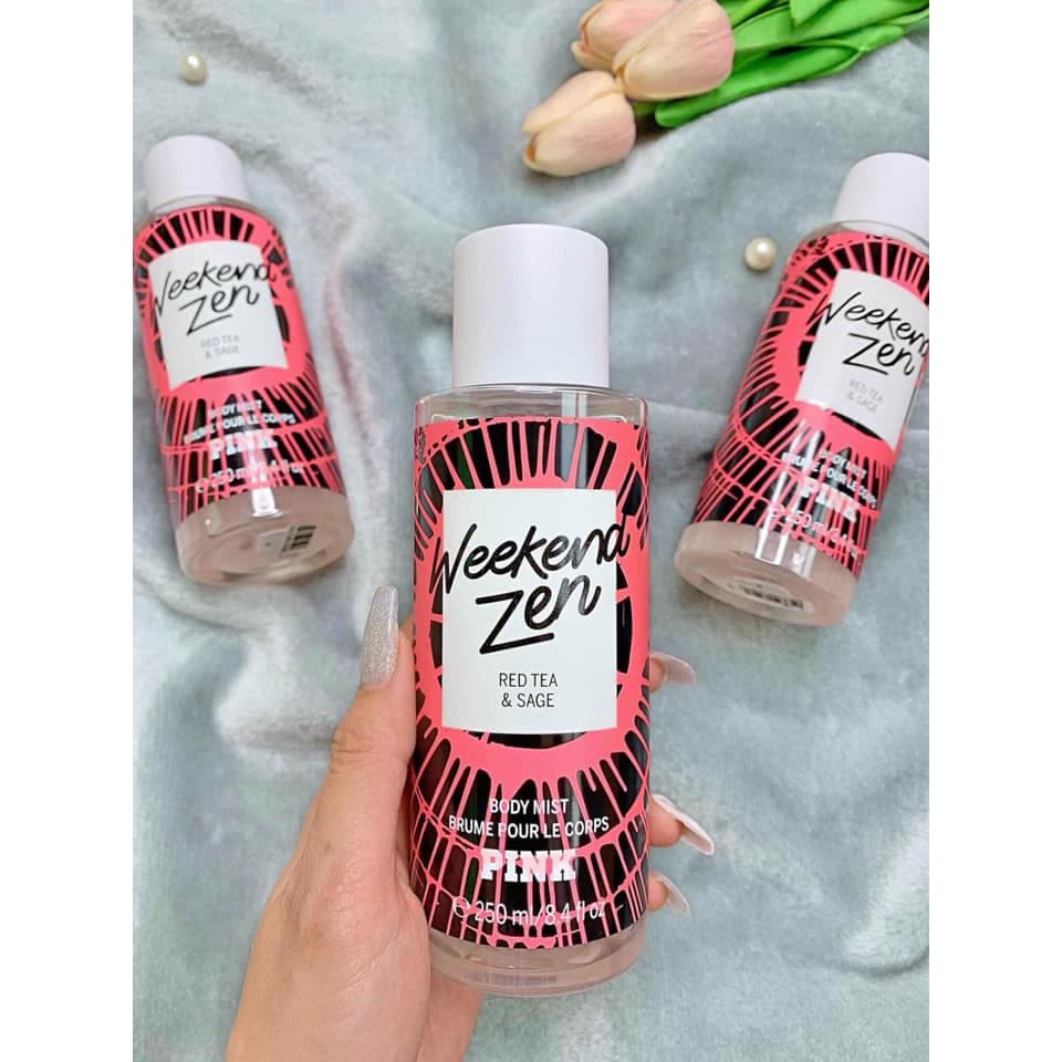 [HCM]BODY MIST PINK VICTORIA 250ML - WEEKEND ZEN