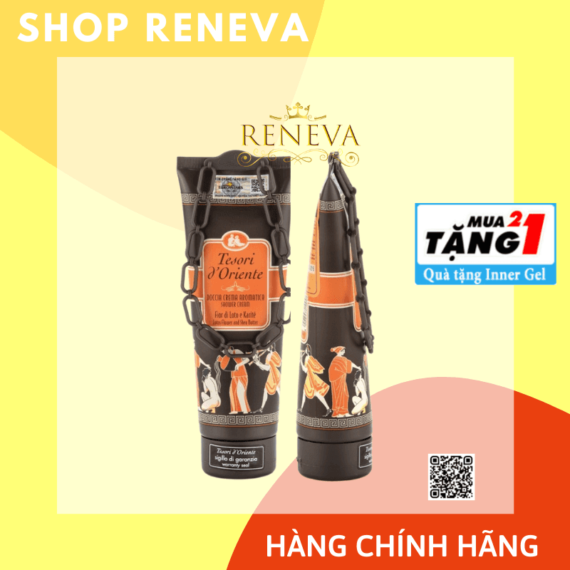 (HÀNG CHÍNH HÃNG) Sữa tắm nước hoa Tesori D Oriente hoa sen ngọt ngào 250ml 500ml - xuất xứ ITALY Lưu hương 8 tiếng Sữa tắm xích