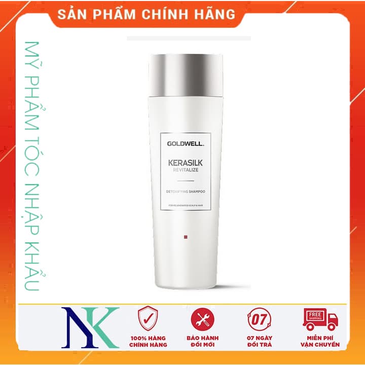Dầu Gội Thải Độc Goldwell Kerasilk Revitalize Detoxifying 250Ml