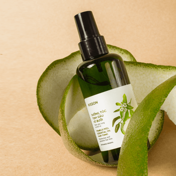 Dưỡng tóc tinh dầu vỏ bưởi kết hợp cùng Vitamin B5 giúp giảm gãy rụng giảm khô xơ cung cấp dưỡng chất cho da đầu và chân tóc giúp mái tóc luôn khỏe và óng mượt - Guty Home