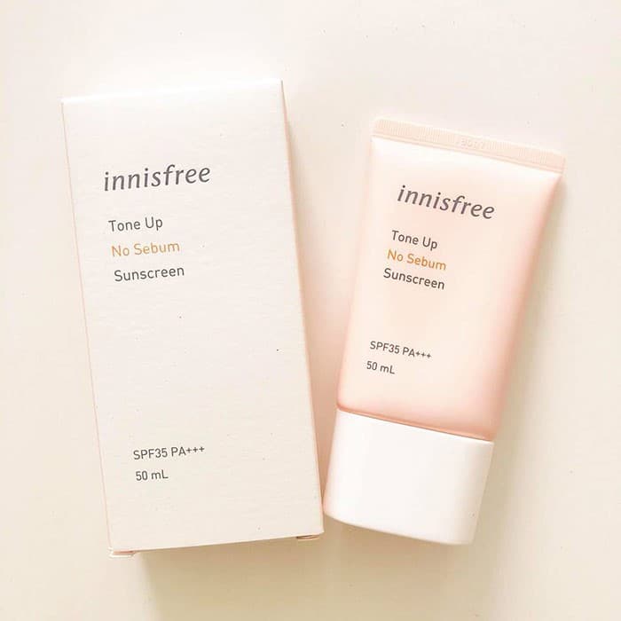 KEM CHỐNG NẮNG INNIFREE NO SEBUM TONER UP SPF50++FA