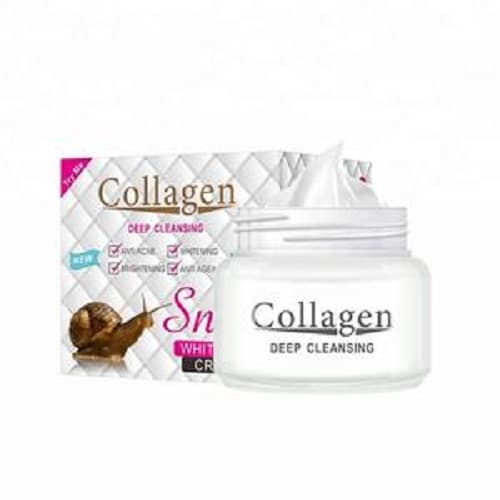 Kem dưỡng da Collagen Snail Deep Cleansing Whitening Cream Thái Lan