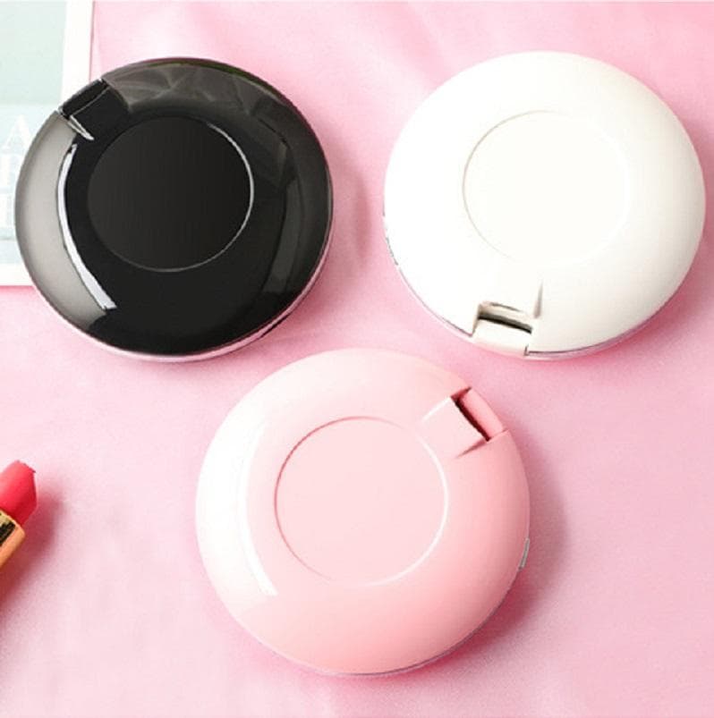 Gương tròn trang điểm có đèn led (Trắng  hồng) LOẠI TỐT - Tặng PHẦN MỀM TIẾT KIỆM 1.000.000/THÁNG QUA MAIL + TẶNG 100K KHI TRỞ THÀNH KHÁCH HÀNG VIP CỦA SHOP