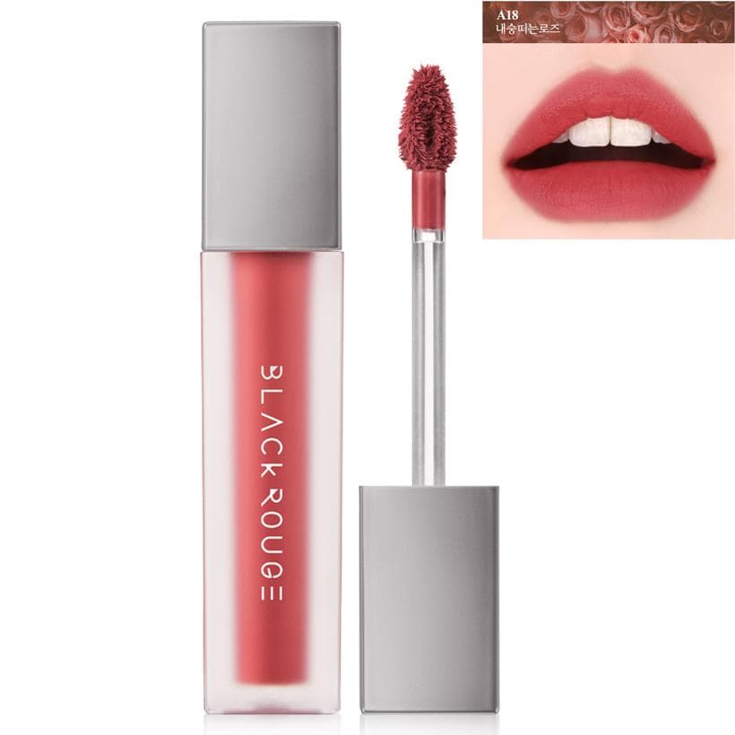 Son tint Black Rouge Air Fit Velvet Tint Ver.4 Bad Rose #A18 Coy Rose