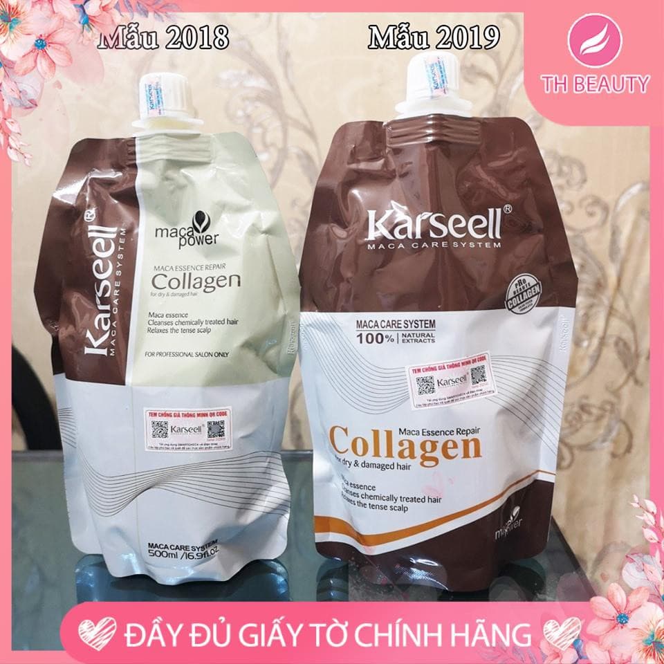 [HCM][Chính hãng] Ủ tóc cao cấp Collagen Karseell dưỡng tóc suôn mượt