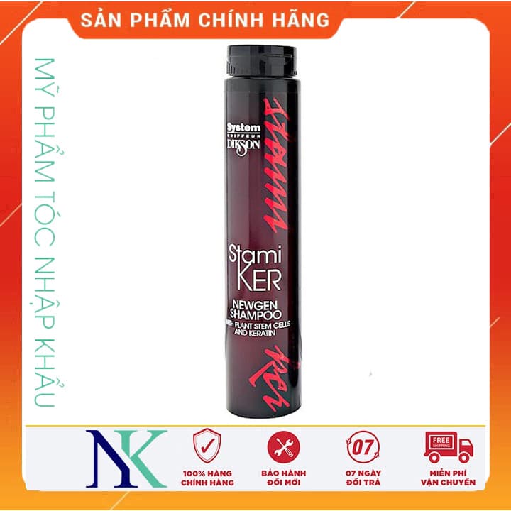 [HCM]Dầu Gội Dikson Chống Rụng Sạch Gàu Cân Bằng Chất Nhờn Da Đầu 250Ml
