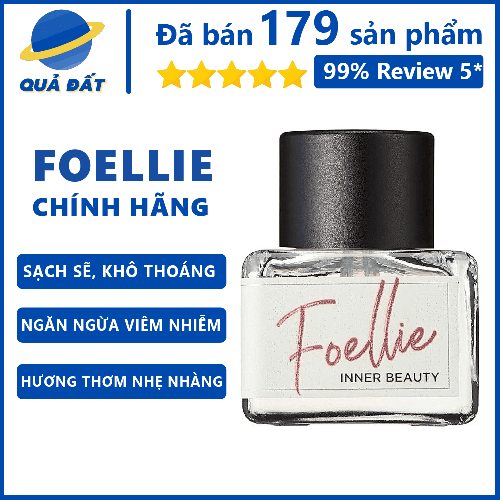 [HCM]Nước Hoa Vùng Kín Foellie Hương Dịu Ngọt