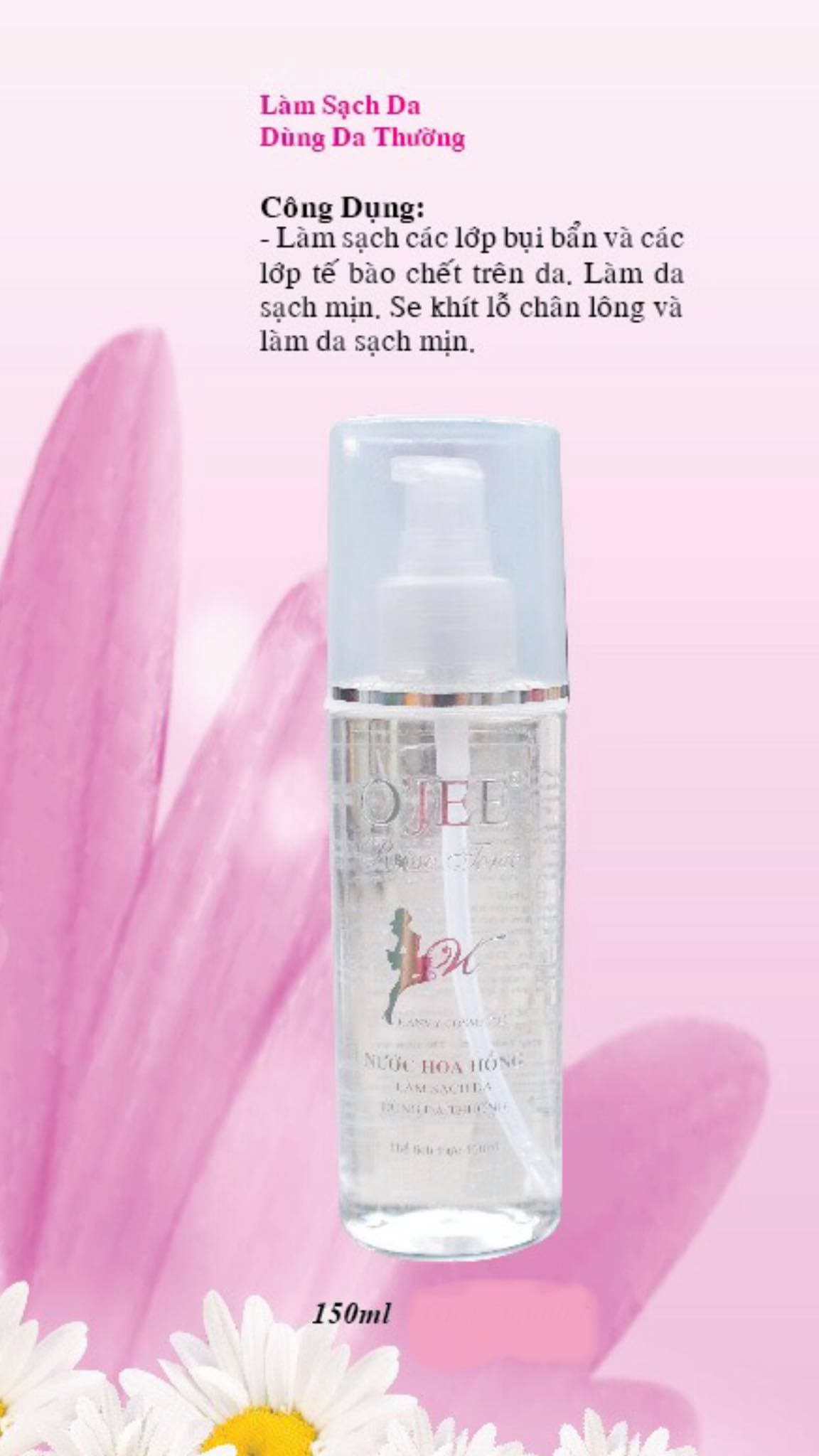 [HCM]Nước hoa hồng Ojee - Dùng cho da nhờn - 150ml