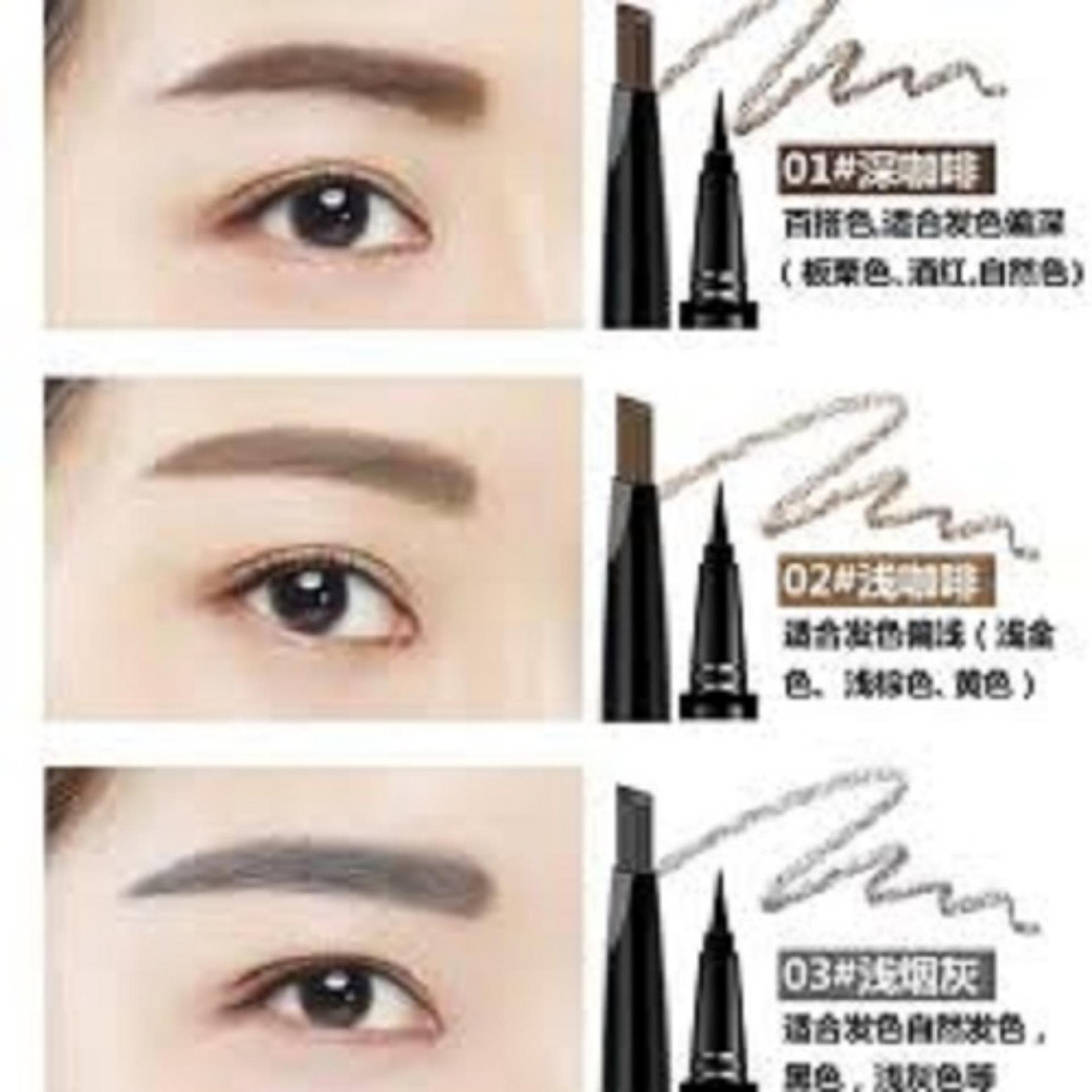 Chì kẻ định hình lông mày ngang và kẻ mắt 2 đầu NOVO MAKEUP SEDUCE