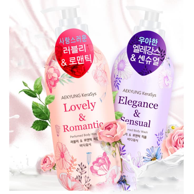 Sữa tắm Kerasys Perfumed Body Wash hương nước hoa 600ml