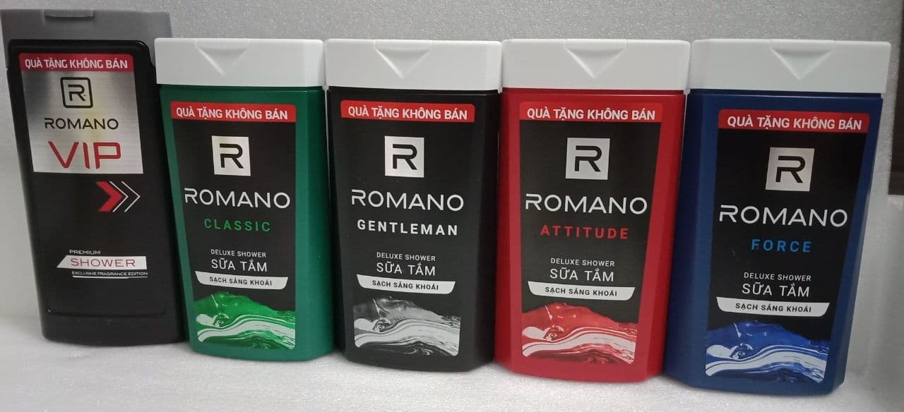 [HCM]Combo 2 chai Sữa Tắm Hương Nước Hoa Nam Romano 150g Hàng Khuyến Mãi