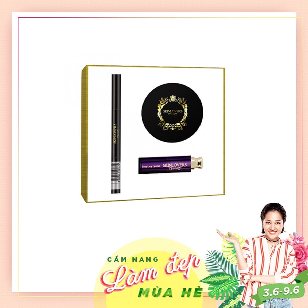 Bộ quà tặng trang điểm Tự tin Skinlovers 100 gram