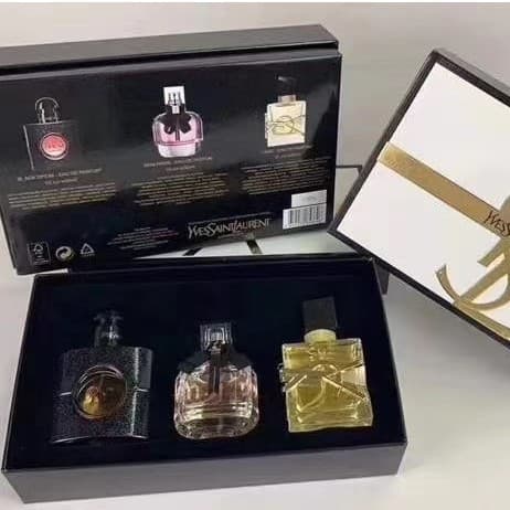 Bộ 3 Lọ Đựng Nước Hoa( CHÍNH HÃNG ) Saint Laurent 30ml