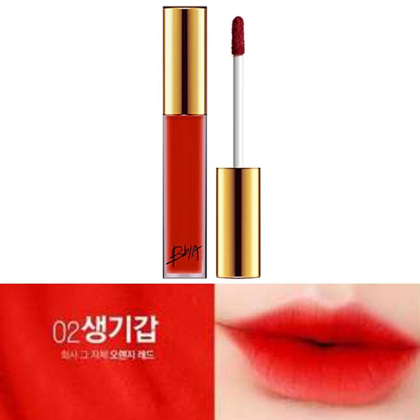 Son kem lì Bbia Last Velvet Lip Tint Hàn Quốc 5ml (#02 Extra Bounce)