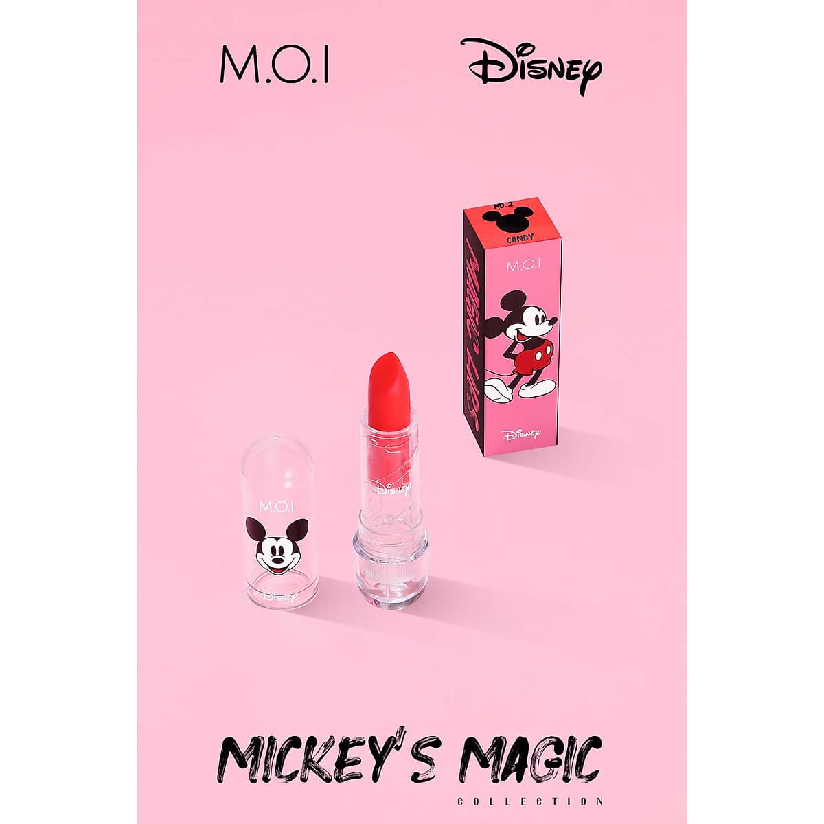 Son dưỡng môi cao cấp MAGIC LIPS màu Cam Candy cho đôi môi mềm  giữ ẩm lâu  hương thơm nhẹ nhàng dễ chịu - MOI cosmetics chính hãng Hàn Quốc