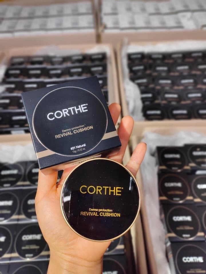 [HCM]Cushion Corthe cho da nhạy cảm tone tự nhiên spf 50+++